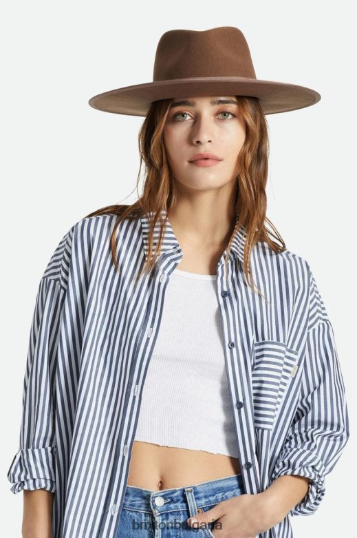 Brixton Жени шапка на Джо Ранчър H002T4529 аксесоари тъмен тен