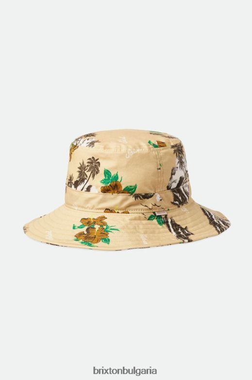 Brixton Жени petra опаковаща се шапка-кофа H002T4536 аксесоари слама