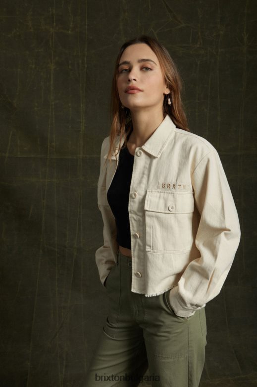 Brixton Жени лична тениска H002T4463 облекло бяла шапка