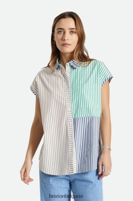 Brixton Жени сидни тъкани без ръкави H002T4448 облекло мулти