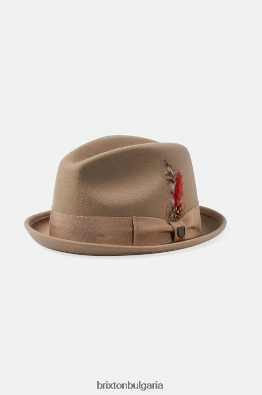 Brixton мъже спечелете Fedora H002T4209 аксесоари пясък/мохаве