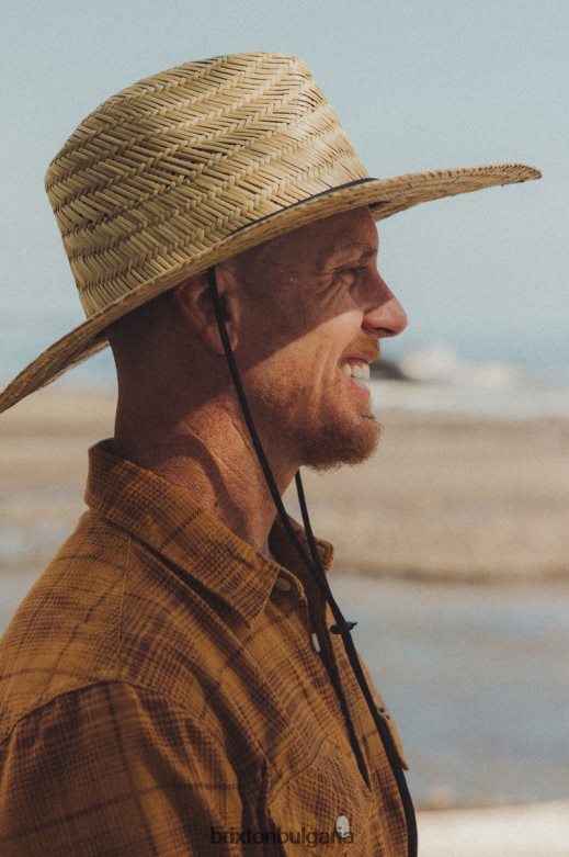 Brixton мъже спасителна шапка Messer H002T4186 аксесоари тен