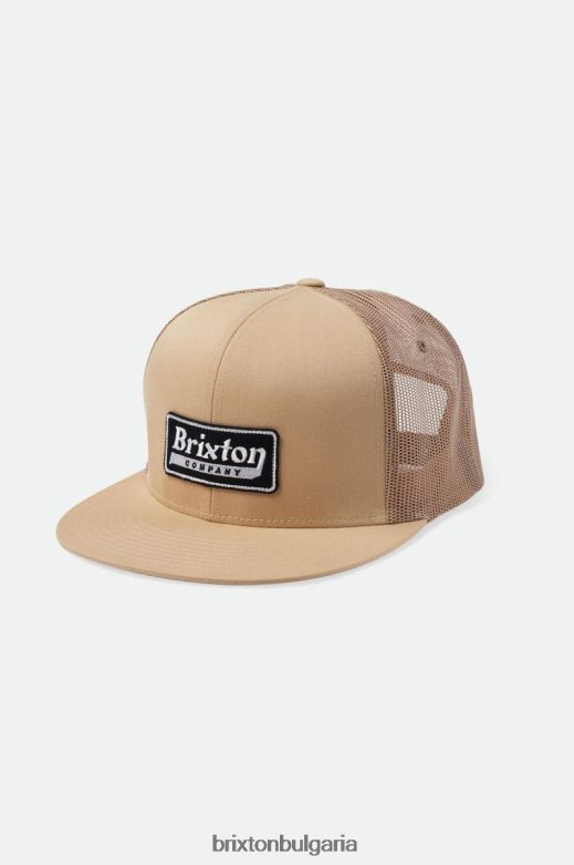 Brixton мъже стабилна шапка за шофьор на камион hp H002T4284 аксесоари пясък