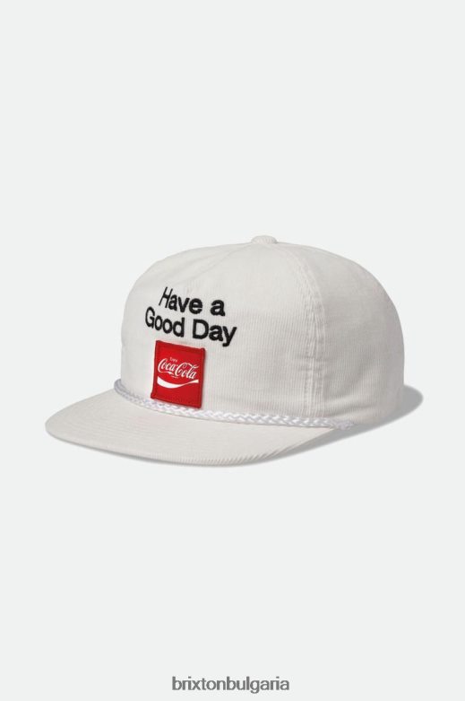 Brixton мъже coca-cola добър ден hp cap H002T4264 аксесоари бяло
