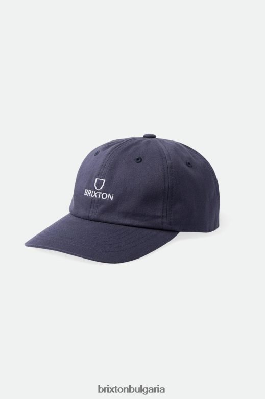 Brixton мъже алфа lp капачка H002T4294 аксесоари тъмносиньо ретро пране