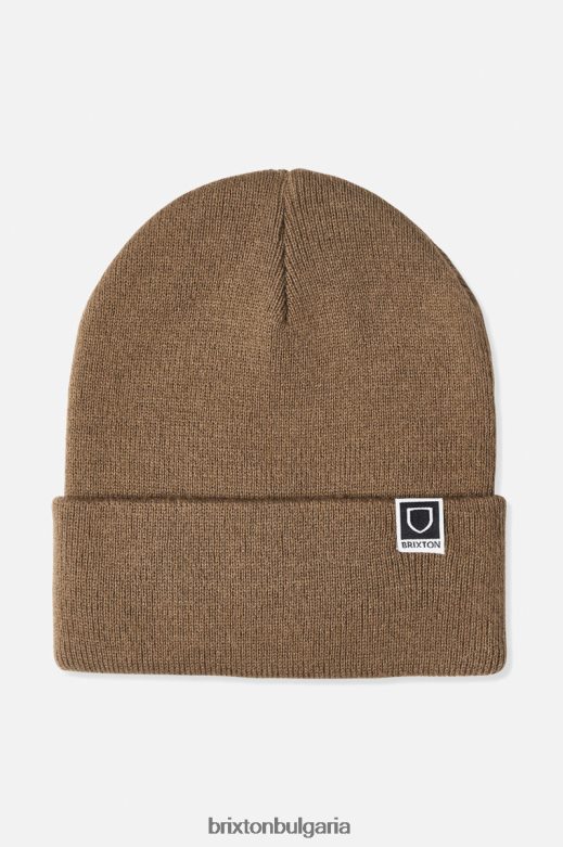 Brixton мъже шапка с капачка за часовник harbor beta H002T4332 аксесоари койотско кафяво