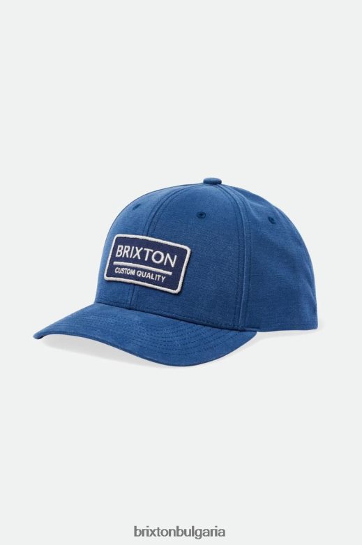 Brixton мъже palmer proper netplus mp snapback H002T4278 аксесоари тихоокеанско синьо