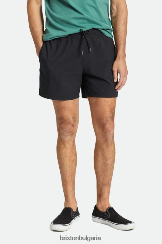 Brixton мъже вояж хибрид къс 5'' H002T4155 облекло черен