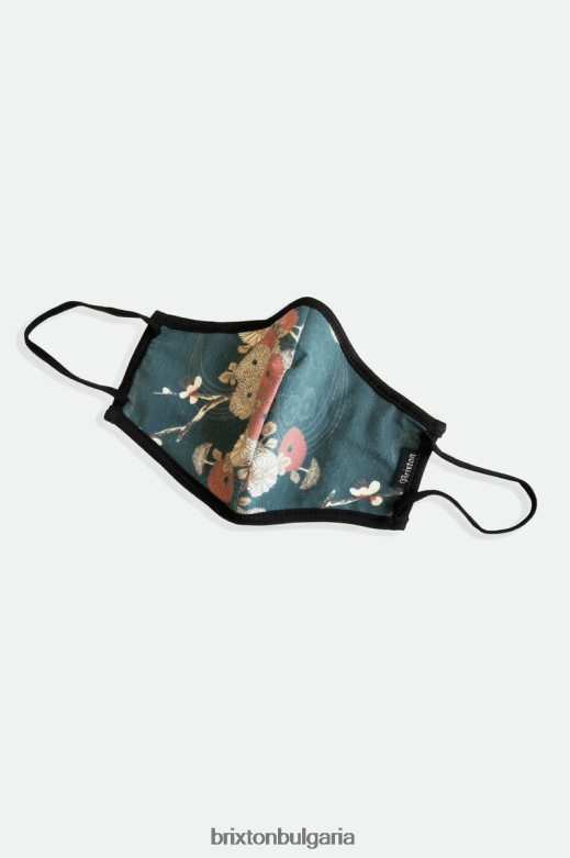 Brixton унисекс антимикробна 4-посочна разтегателна маска за лице H002T4390 аксесоари флорални