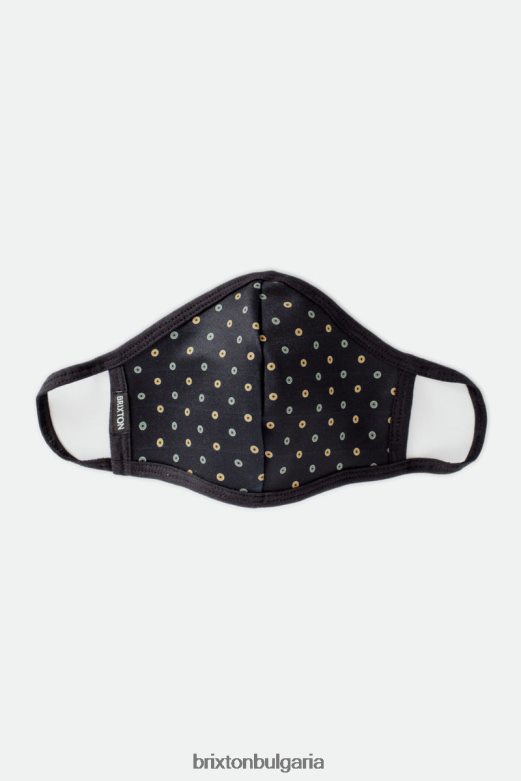 Brixton унисекс обратима маска за лице H002T4397 аксесоари черна полка