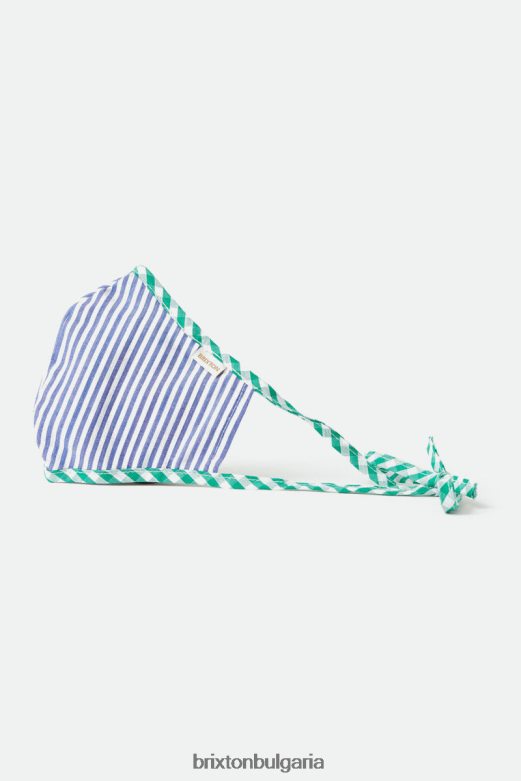 Brixton унисекс лека антимикробна маска за лице H002T4405 аксесоари синя ивица