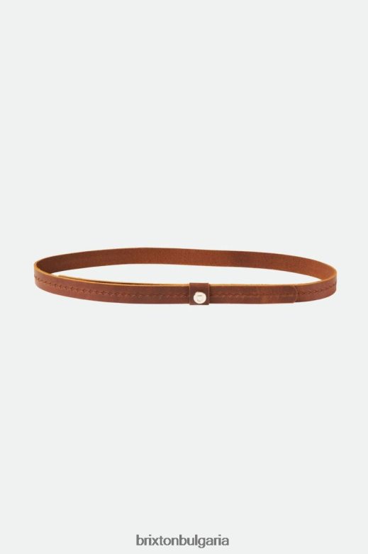 Brixton унисекс регулируема лента за шапка H002T4344 аксесоари кафява звезда