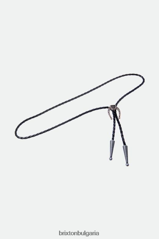 Brixton унисекс подкова регулируема лента за шапка H002T4354 аксесоари черен