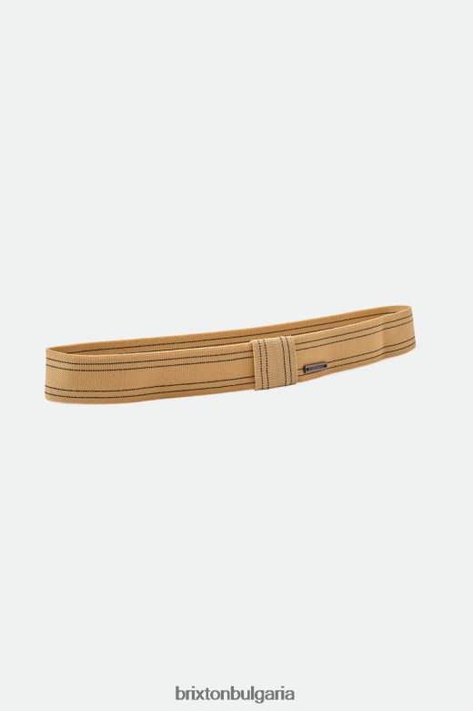 Brixton унисекс направена правилно разтеглива лента за шапка H002T4356 аксесоари златно/черно