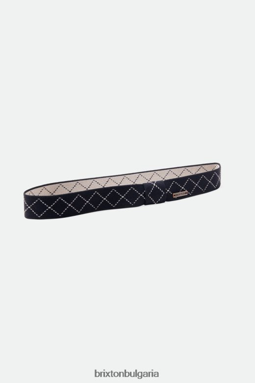 Brixton унисекс направена правилно разтеглива лента за шапка H002T4358 аксесоари черно/бяло