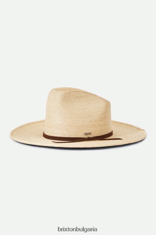 Brixton унисекс сламена резервна каубойска шапка Sedona H002T4207 аксесоари естествено